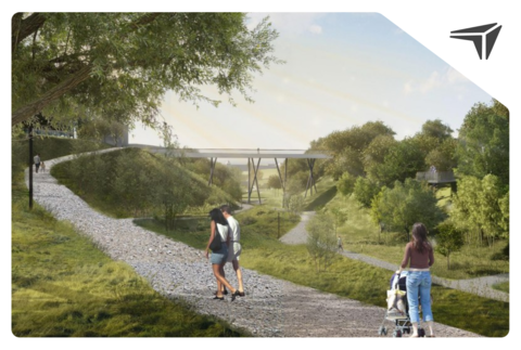 Создание парковой зоны в Почаинском овраге.