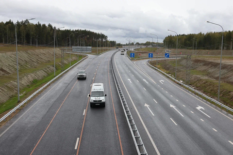 Фото: Александр Воложанин, photo.pravda-nn.ru. Благодаря новой дороге автомобильные путешествия в Нижегородскую область станут более комфортными.