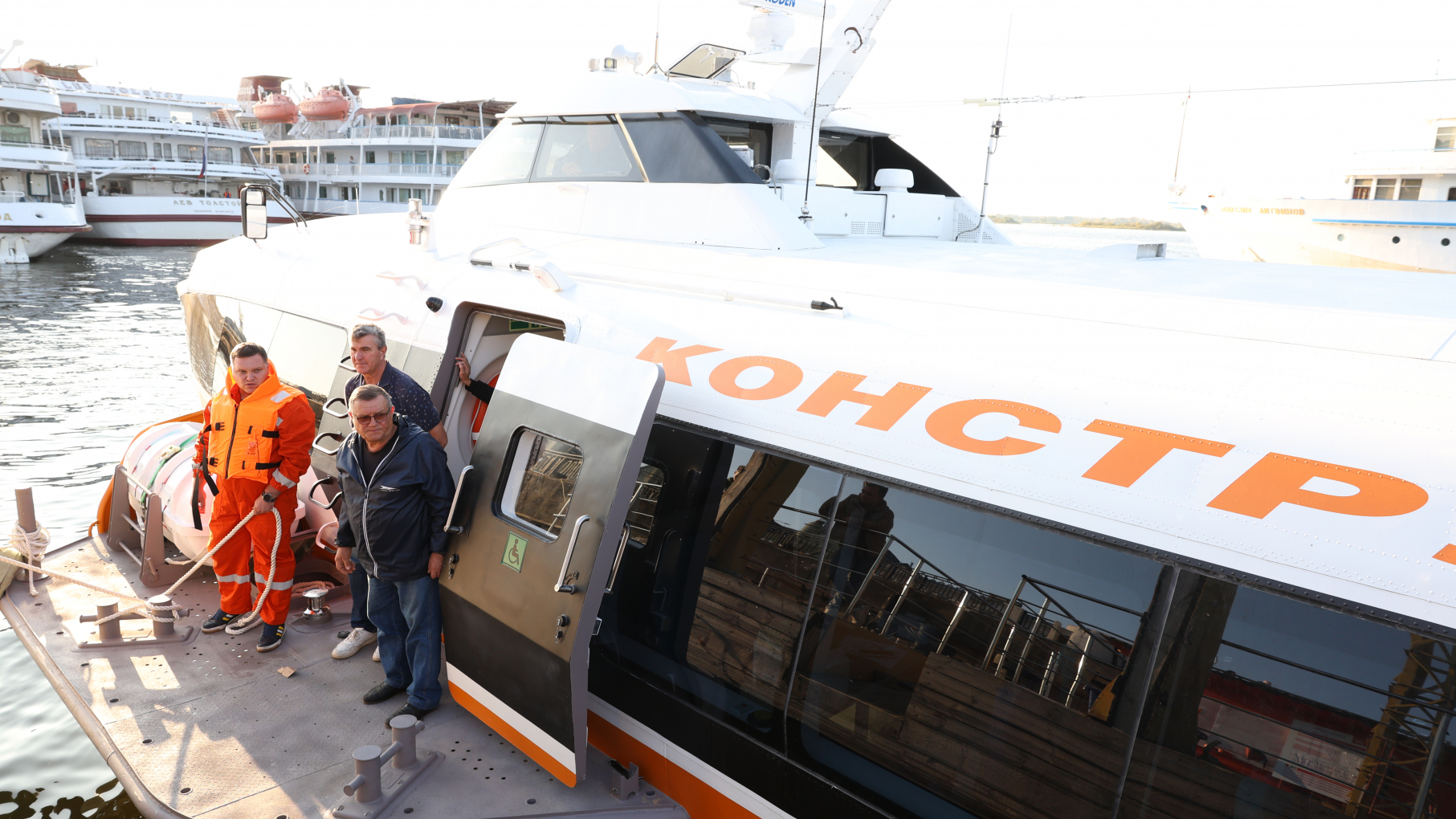 Пассажиропоток на скоростных судах в Нижегородской области вырос на 20%