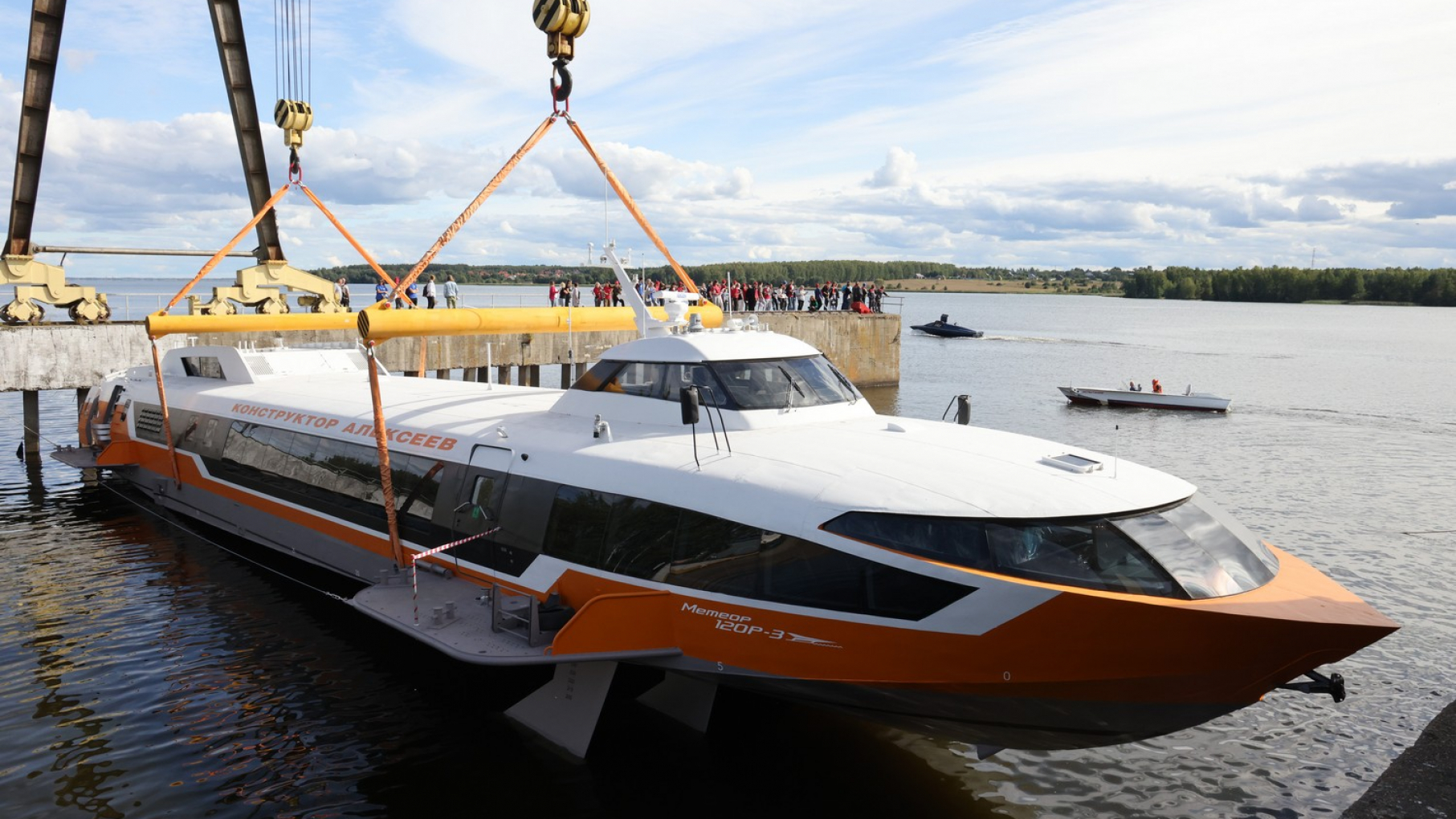 Первый «Метеор 120Р» для Нижегородской области спустили на воду