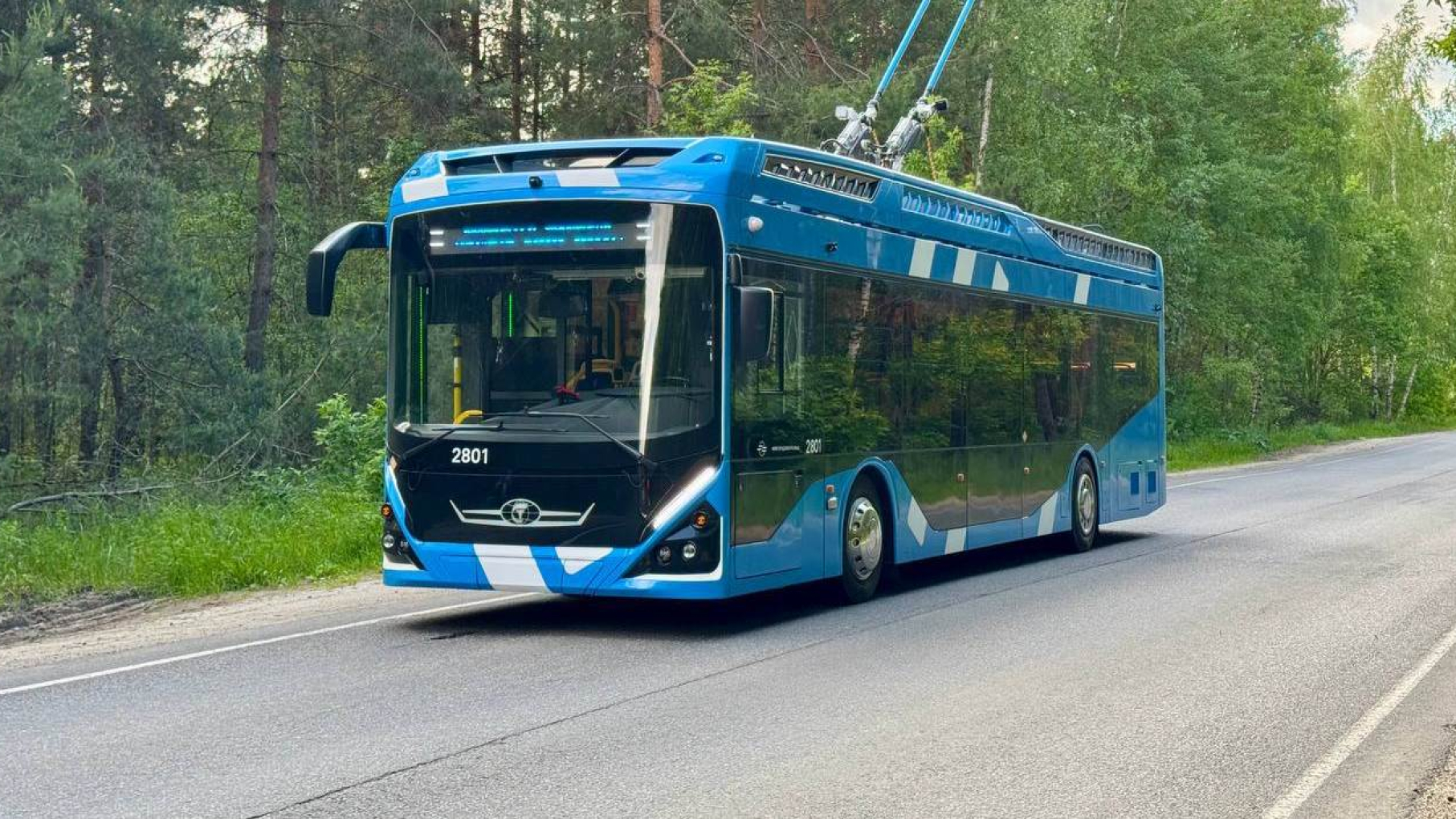 Троллейбус «Адмирал» с автономным ходом проходит испытания в Нижнем Новгороде