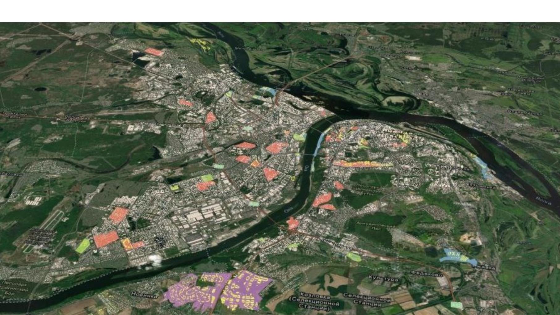 Шесть площадок под КРТ выставят на торги в Нижнем Новгороде