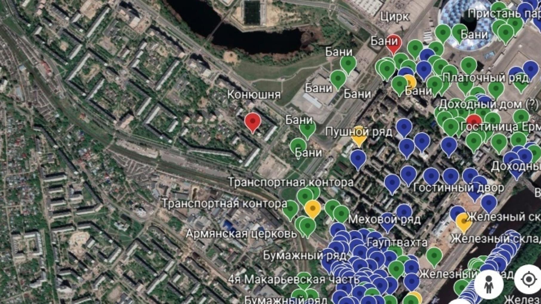 Как Нижегородская ярмарка выглядела раньше?