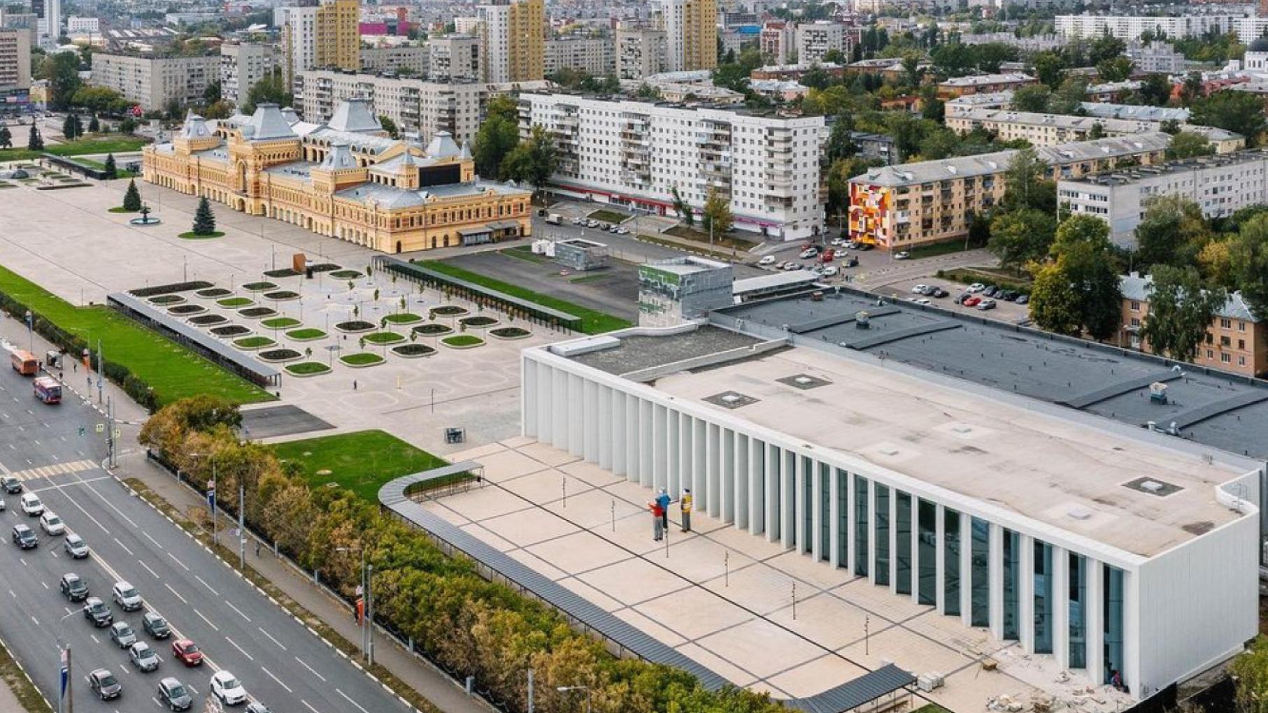 Второй павильон Нижегородской ярмарки победил в 14 архитектурном рейтинге