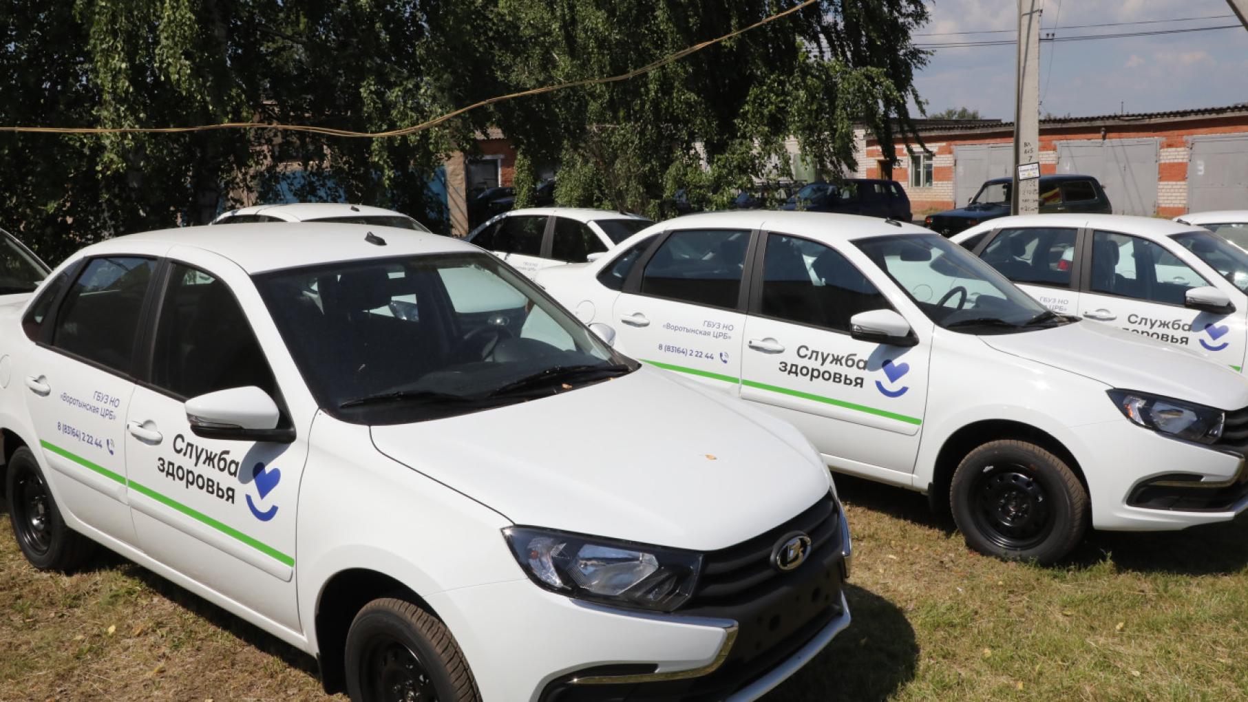 Нижегородские медучреждения получат 157 новых автомобилей