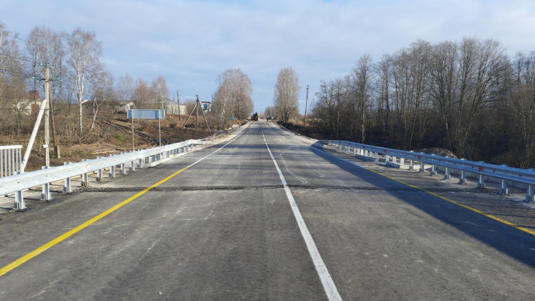 Новый мост через реку Санахту построен в Нижегородской области
