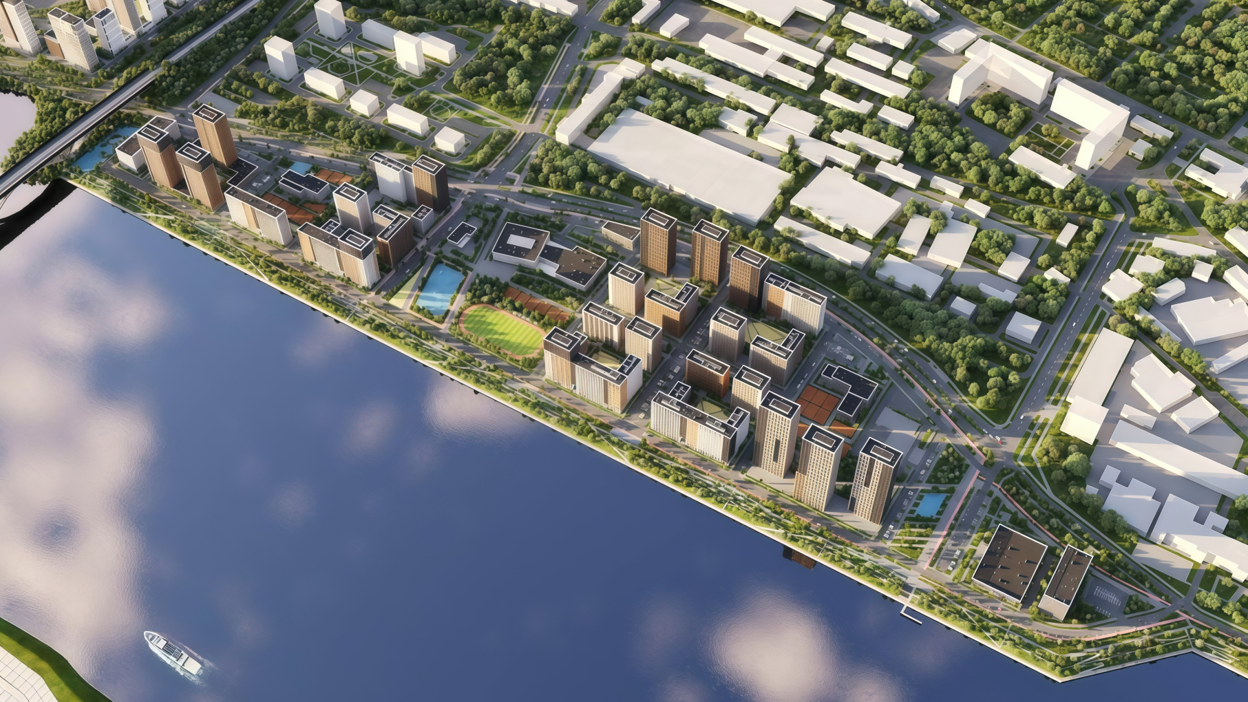 Началось строительство жилья в рамках КРТ Левобережный в Нижнем Новгороде