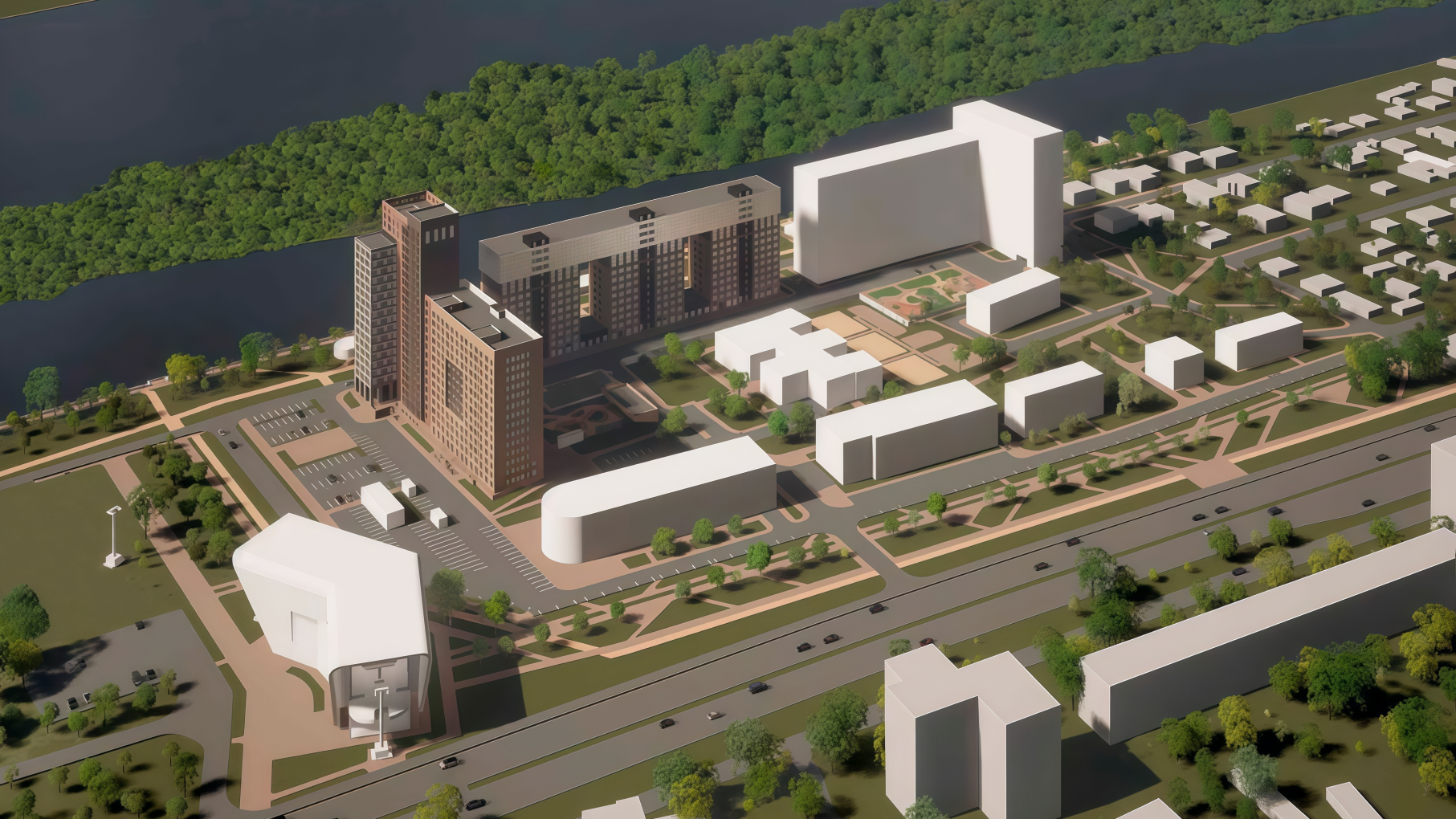 Для нового жилого комплекса у Молитовского затона построят детский сад