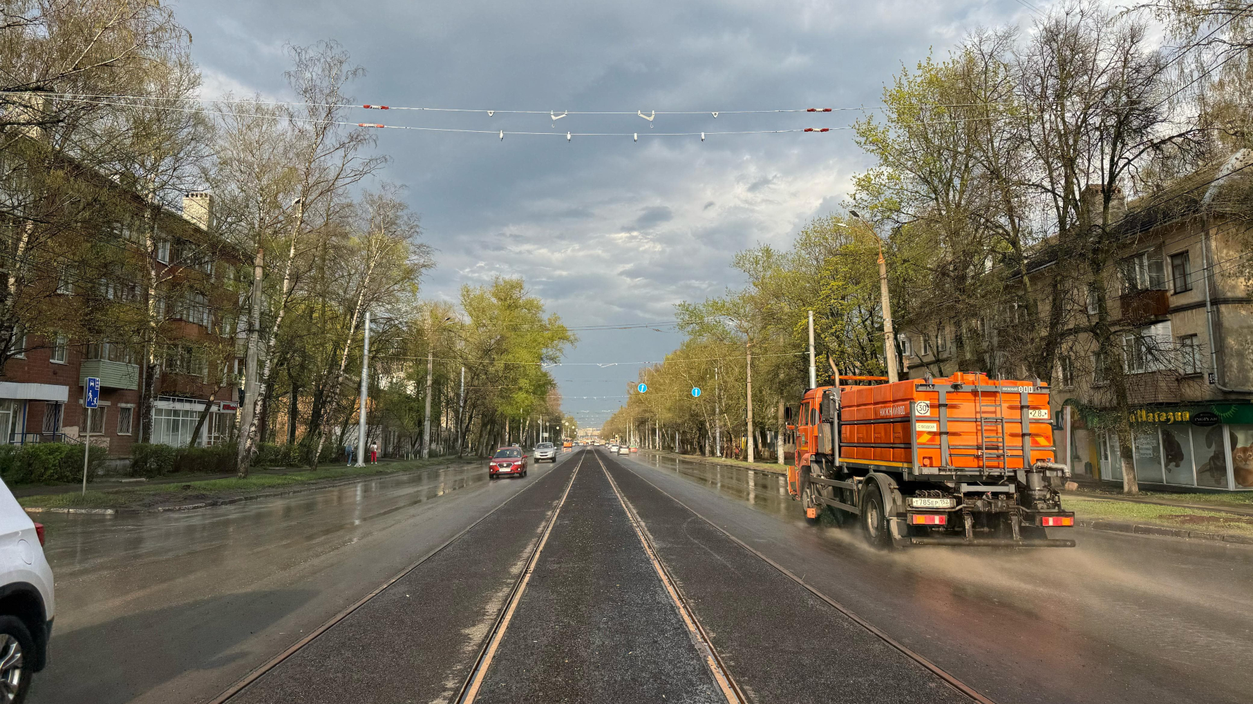 Ещё на одном участке дороги по улице Бекетова в Нижнем Новгороде полностью сняли ограничения движения транспорта