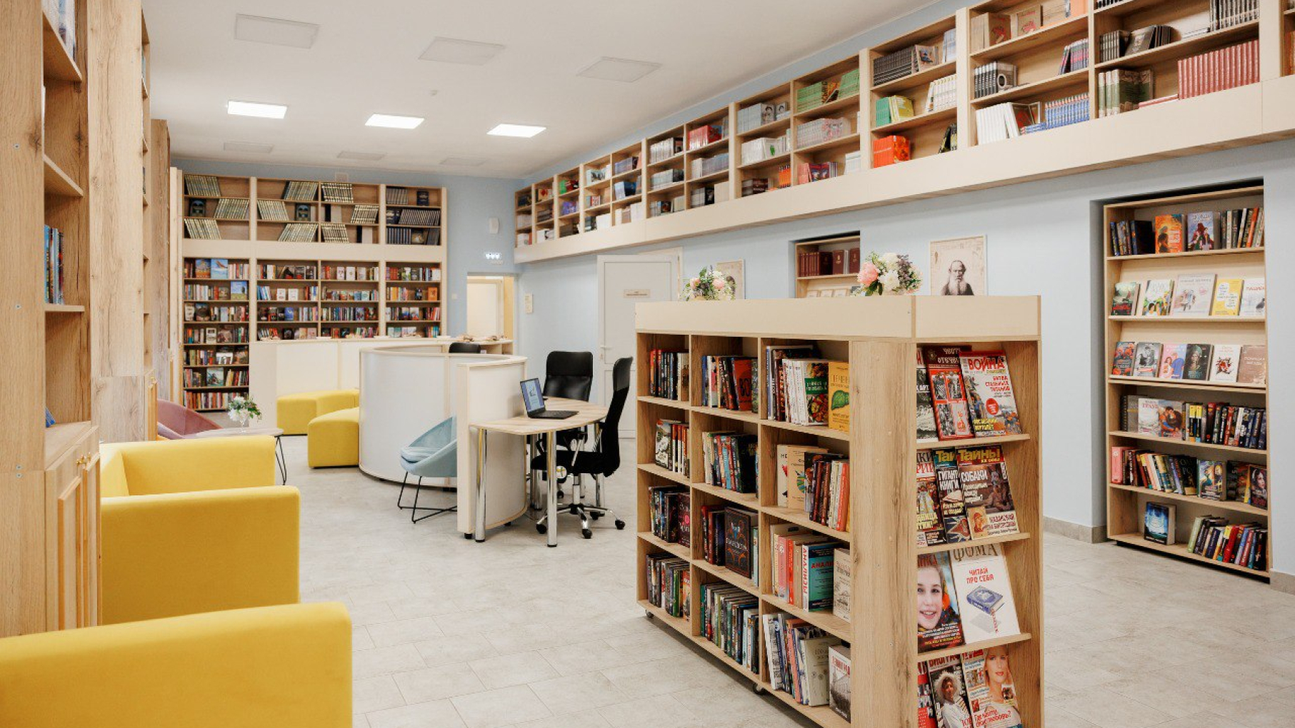 Центральная библиотека Городца обновилась по модельному стандарту