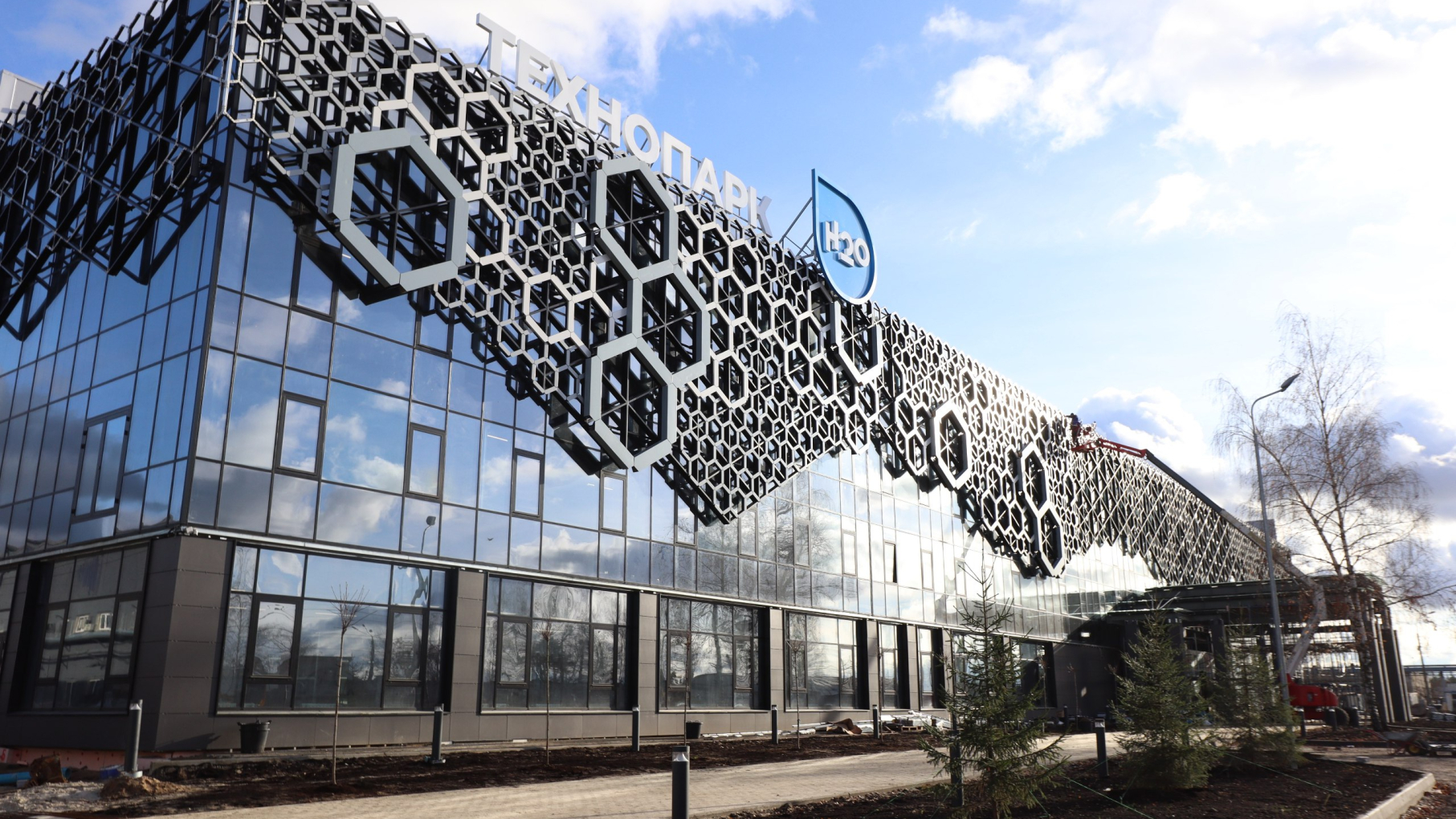 В ОЭЗ «Кулибин» начали благоустройство территории «Технопарка Н2О»