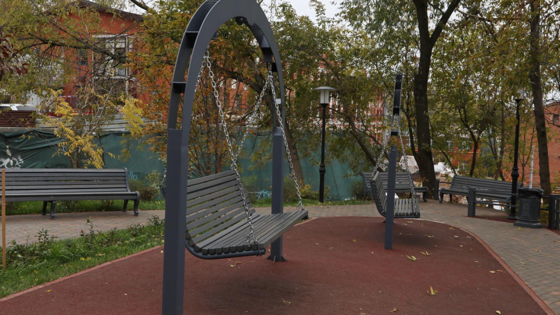В Нижнем Новгороде завершилось благоустройство Почаинского бульвара