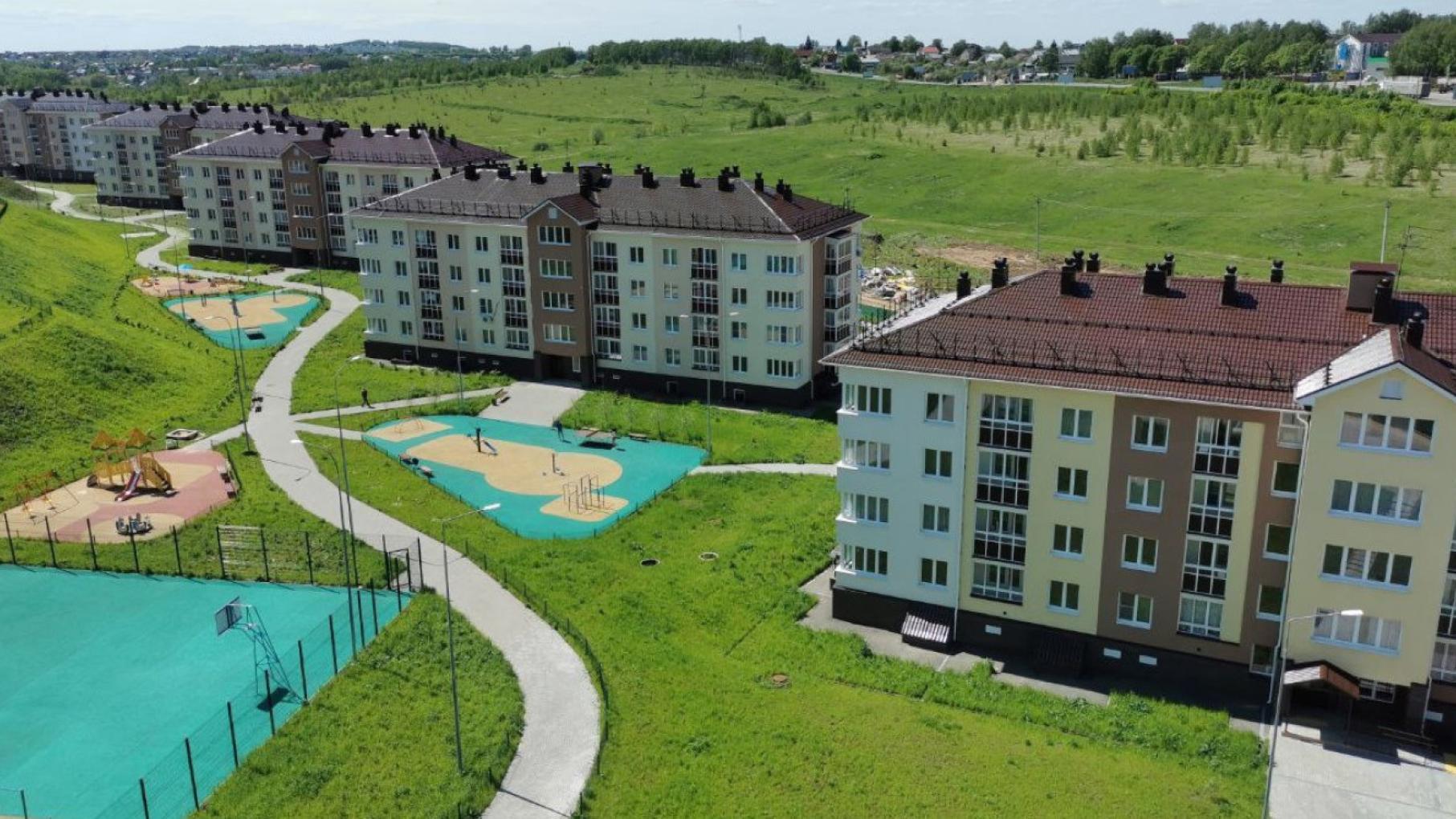 Еще один проблемный дом достроен в ЖК «Новинки Smart City»