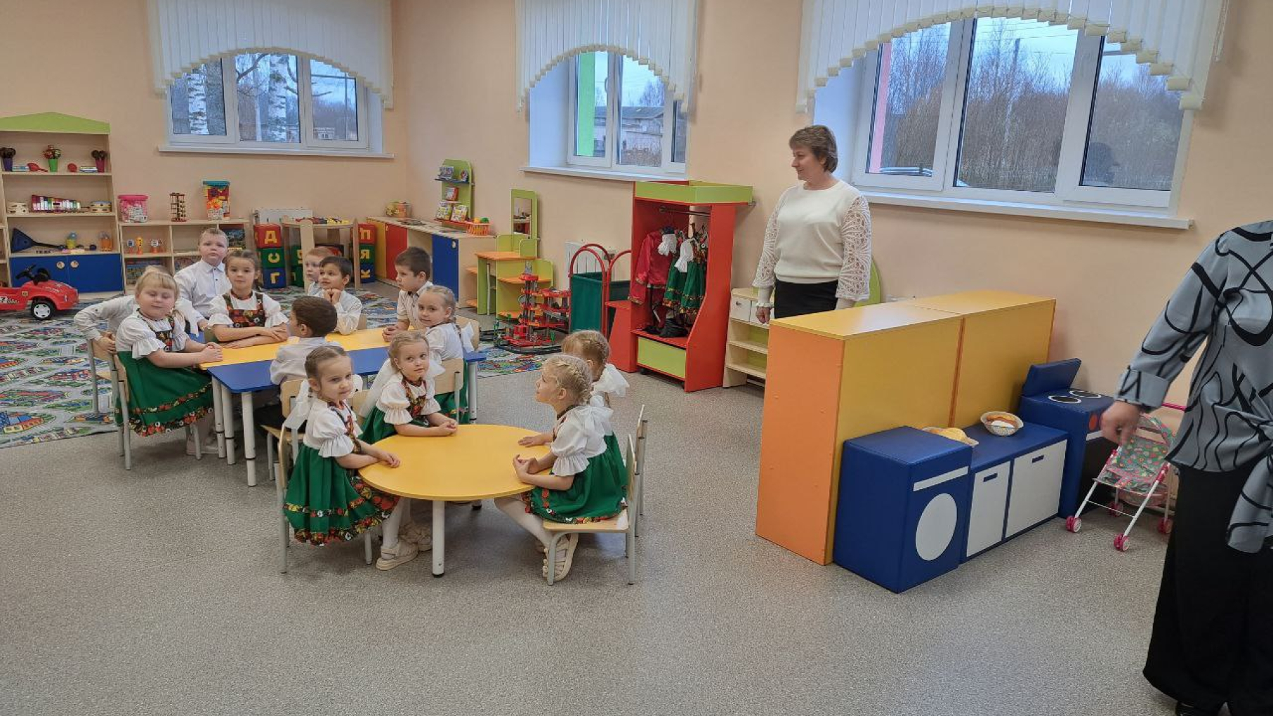 В Уренском округе после капремонта по программе развития сельских территорий открылся детский сад