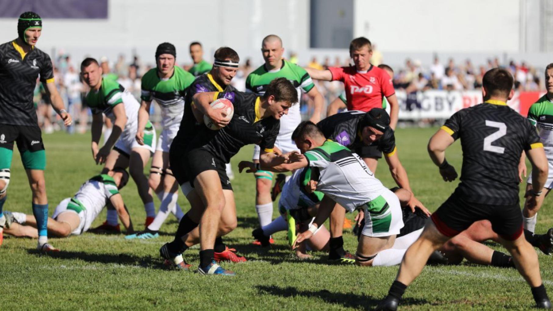 В Дзержинске прошел финальный матч за звание чемпиона Высшей лиги по регби