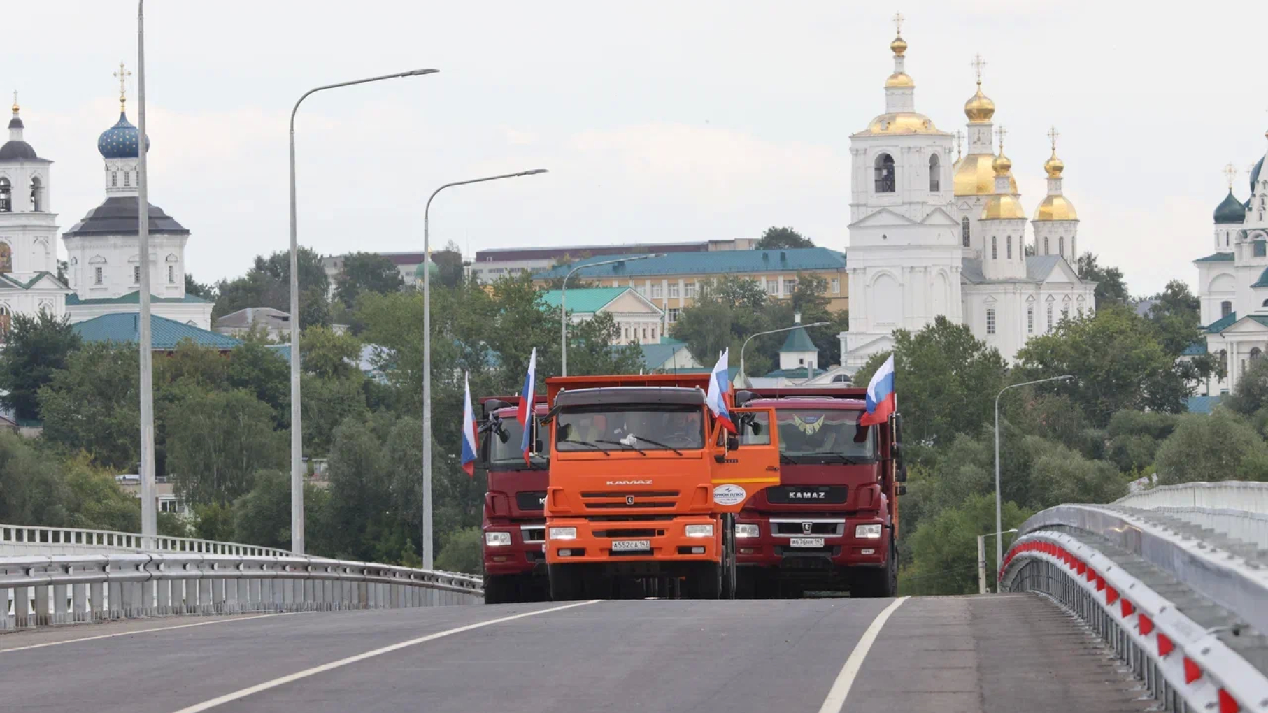 На автодороге «Владимир — Муром — Арзамас» открыли путепровод над железными путями