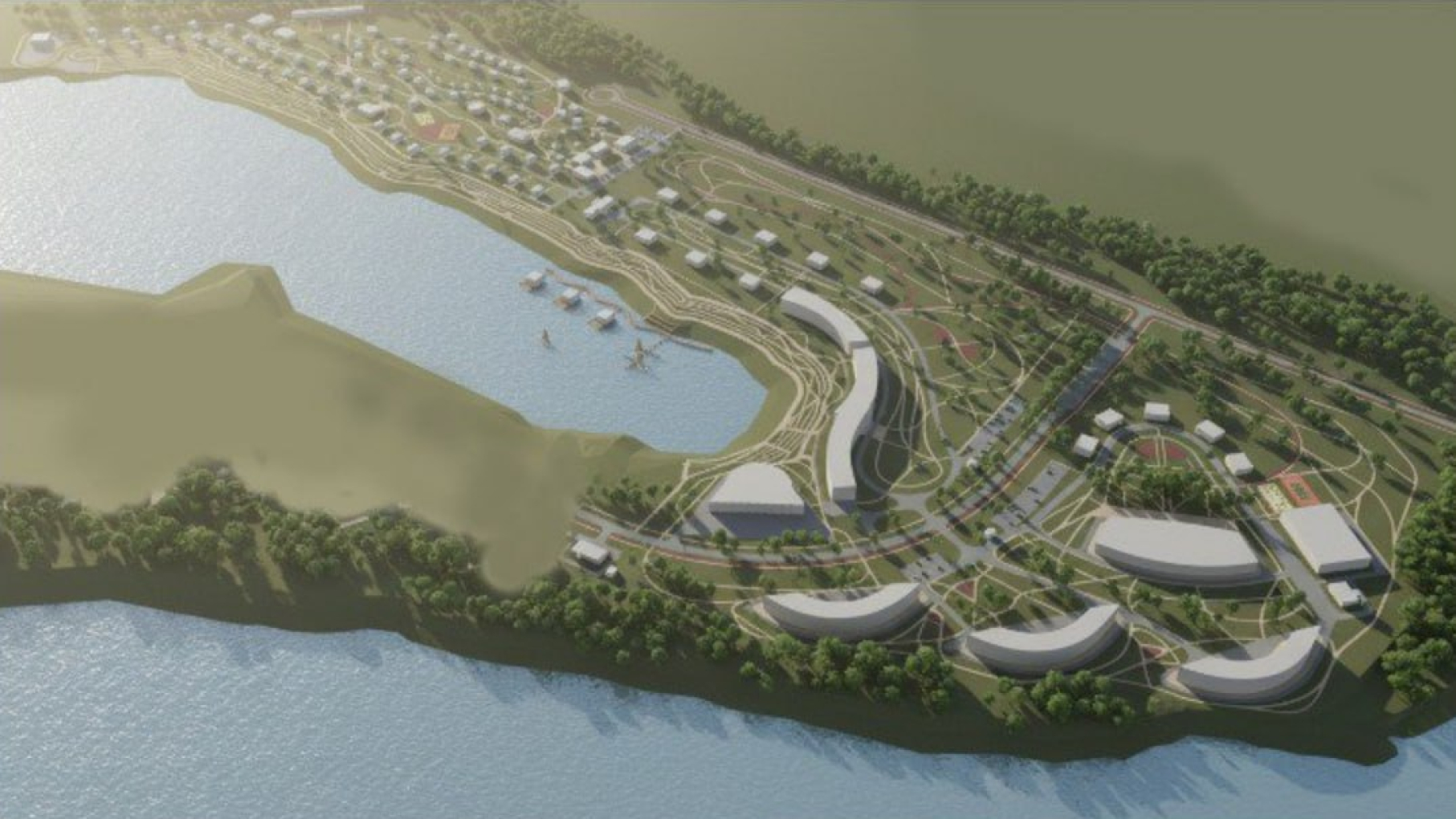 Глэмпинг-парк и 4-х звездочная гостиница появятся на полуострове Печерские Пески