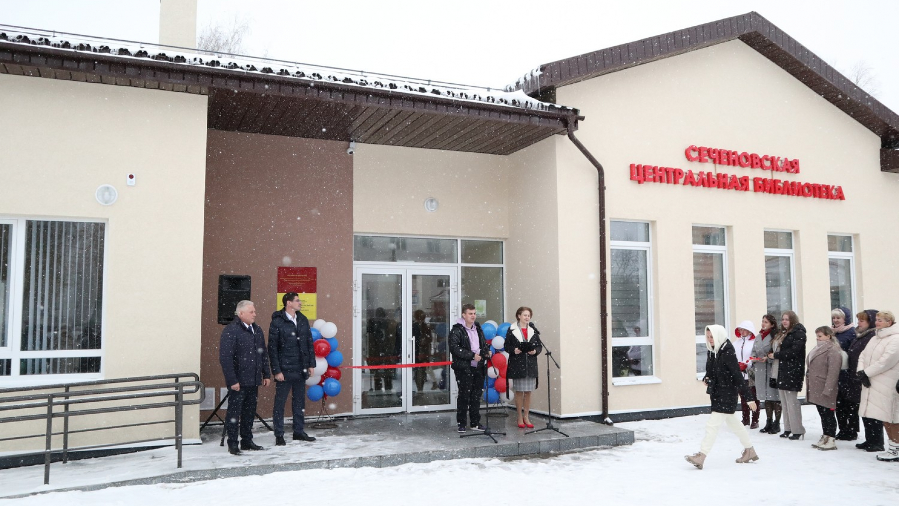 В Сеченове открылась новая сельская библиотека