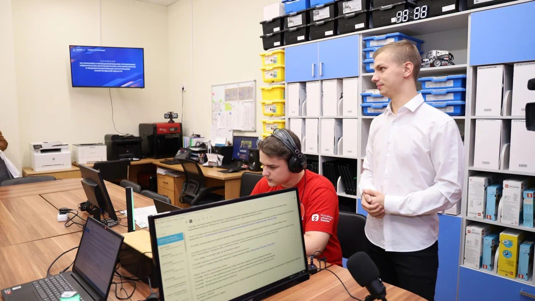 В школах Нижегородской области открылось четыре новых медиакласса