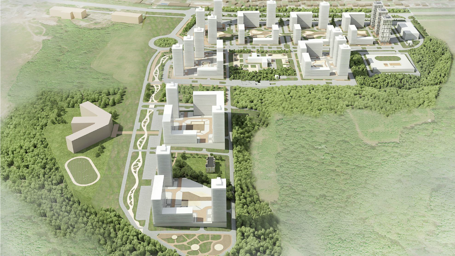 Крупнейший проект комплексной жилой застройки стартовал в Нижнем Новгороде