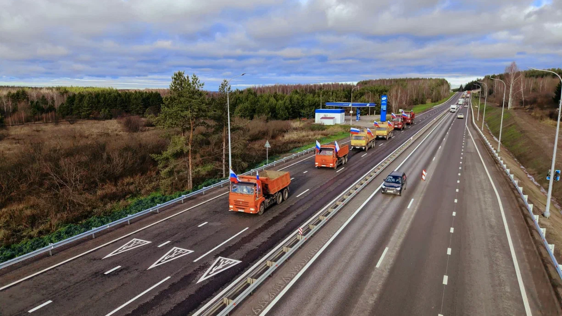 На федеральной автодороге Р-158 Нижний Новгород – Саратов расширили участок в 23 км