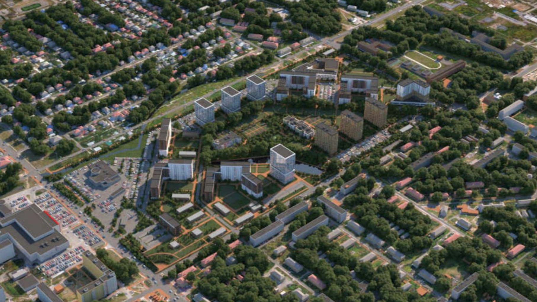 Определи компанию реализующую проект КРТ на Янки Купала в Нижнем Новгороде