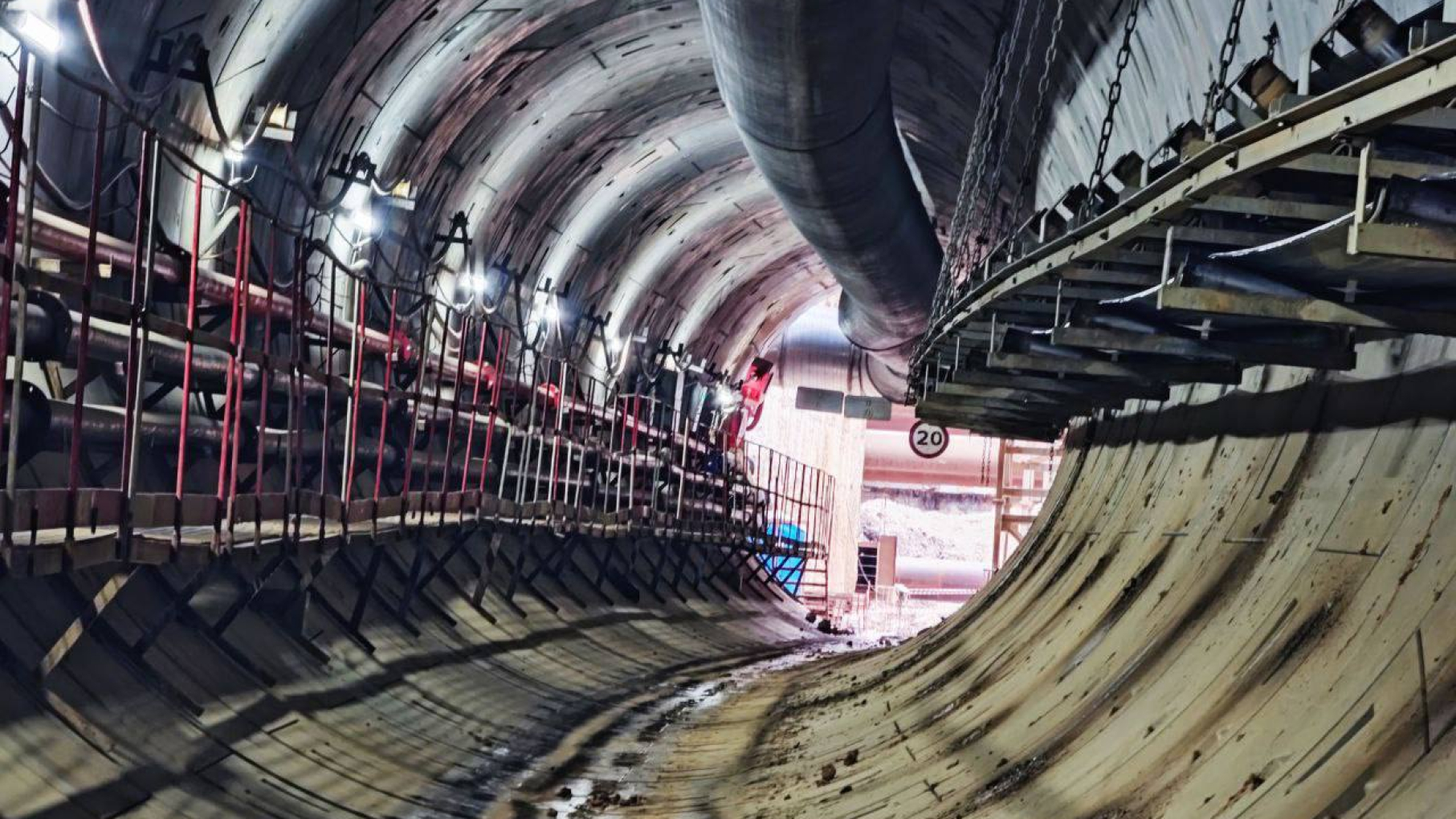 Построены первые полкилометра второго тоннеля между будущими станциями метро «Сенная» и «Площадь Свободы»