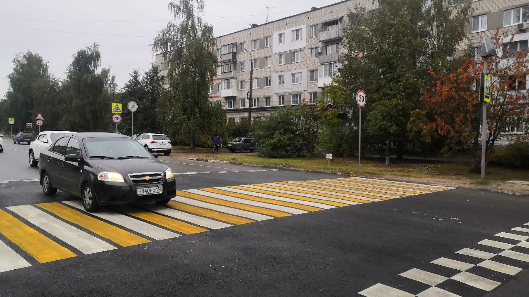 В Нижегородской области обновят более 7 тыс. км дорожной разметки