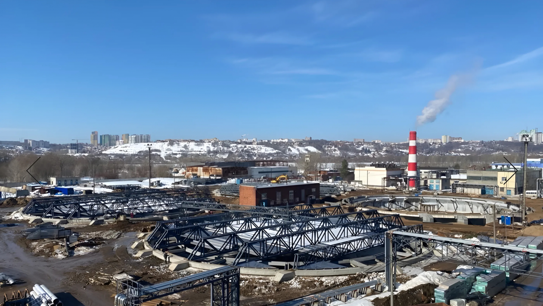 На нижегородской станции аэрации завершают монтаж основного технологического оборудования