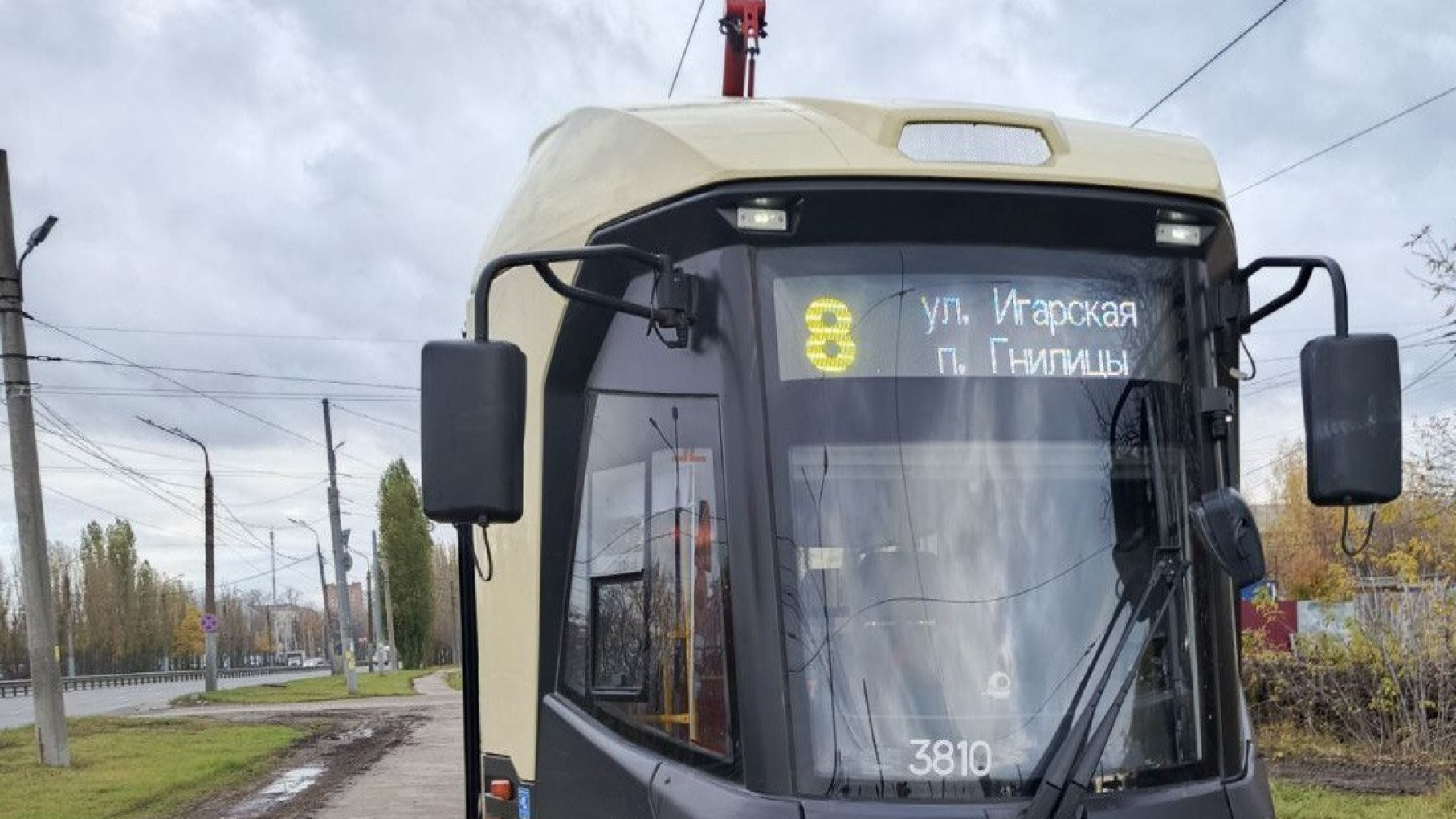 Трамваи маршрута №8 снова ходят до посёлка Гнилицы Нижегородской области