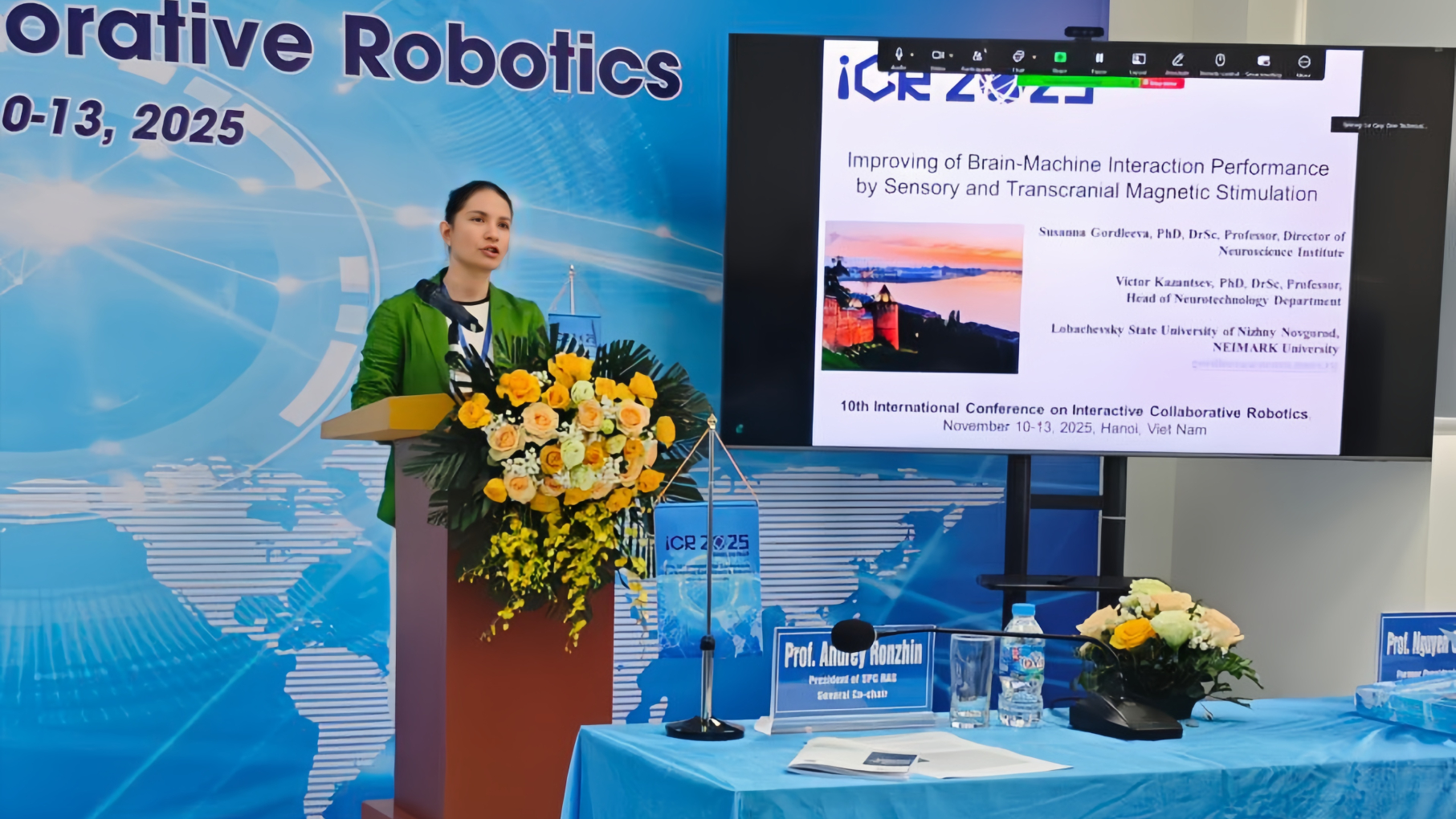 Нижегородские учёные во Вьетнаме представили инновационные методы реабилитации после инсульта