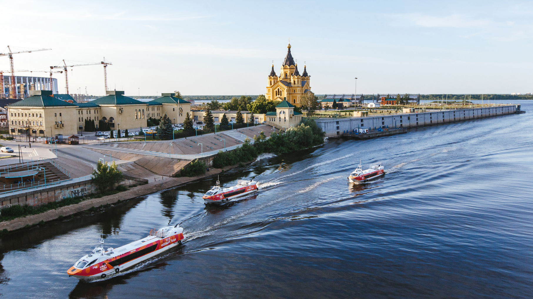 Шестая навигация скоростного флота стартовала в Нижегородской области