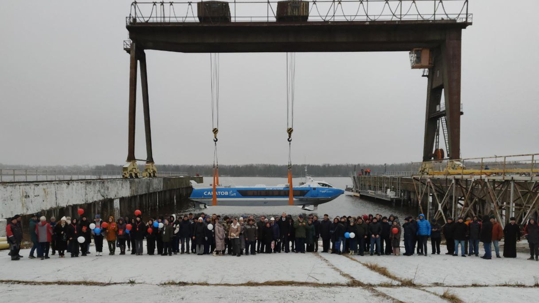Новый «Валдай 45Р» спустили на воду в Нижегородской области