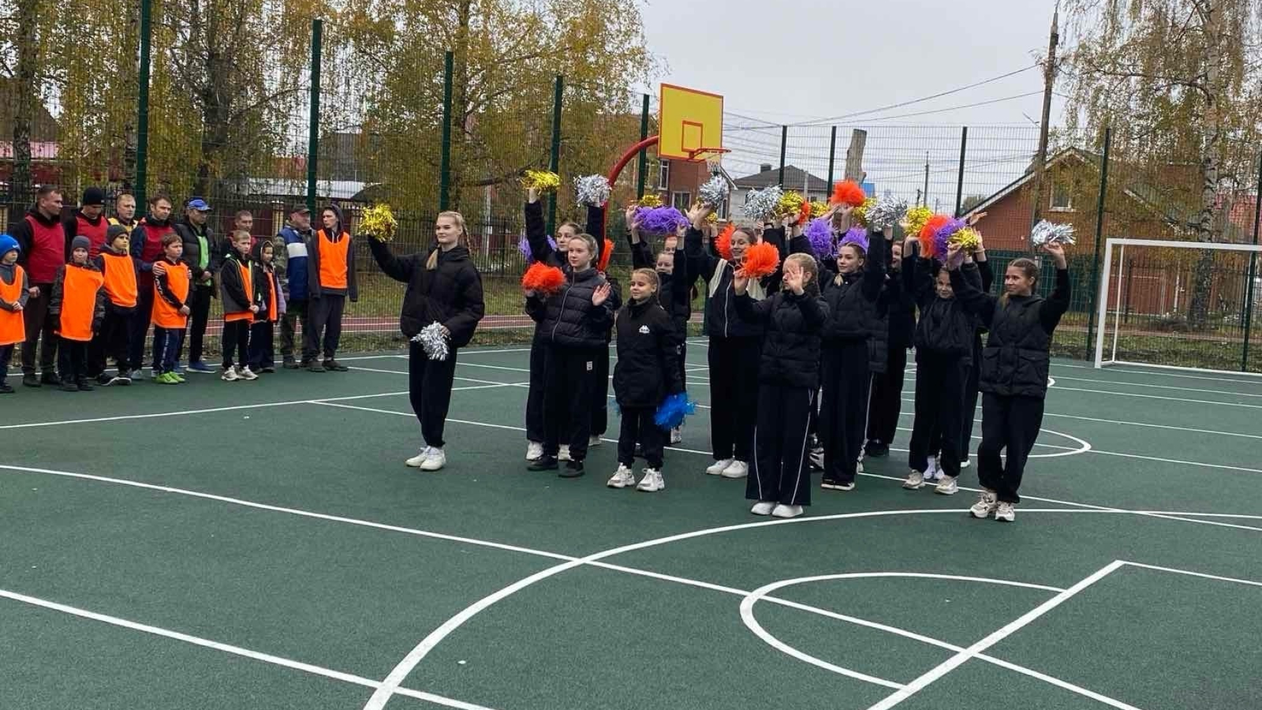 Спортплощадку у школы №1 в Кстово открыли по проекту «Вам решать!»