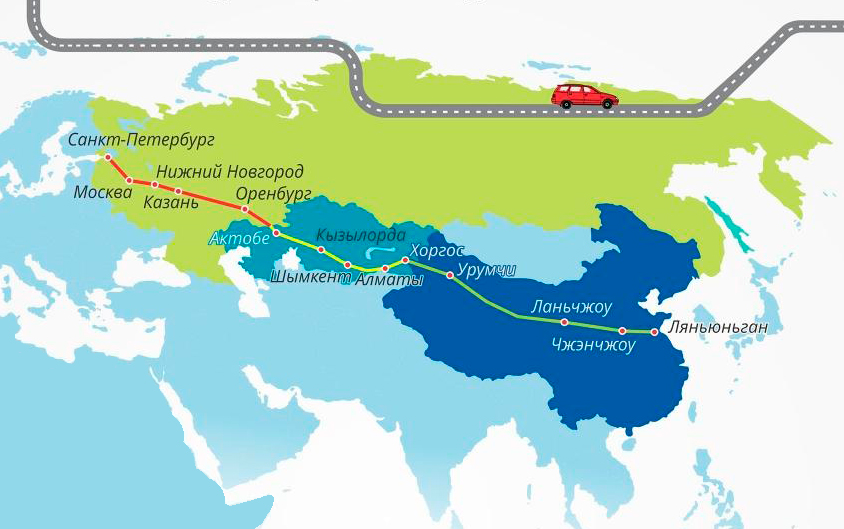 Санкт петербург китай. Трансконтинентальная магистраль Западный Китай Западная Европа. Европа Западный Китай автомагистраль Меридиан. Трасса Меридиан Китай Европа. Стройка автодороги шелковый путь Китай Европа.